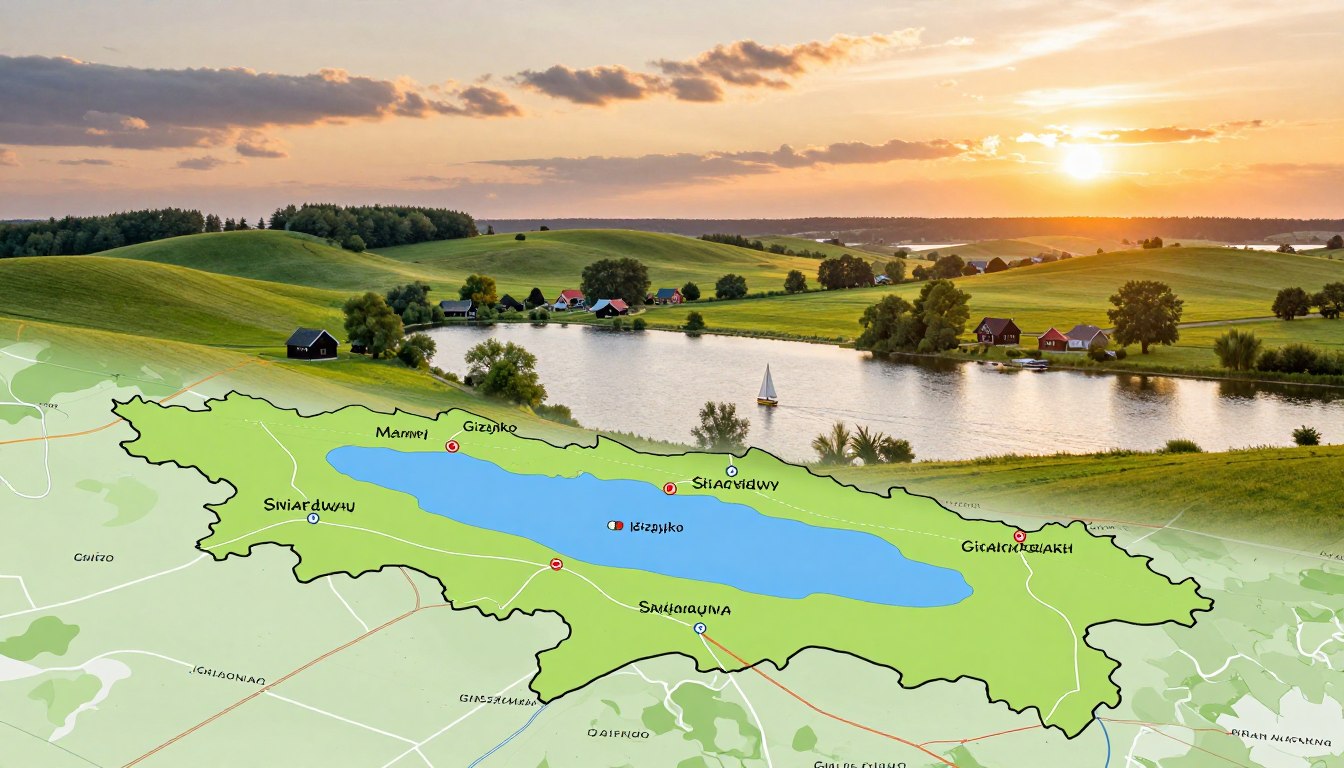 Gdzie leżą Mazury
