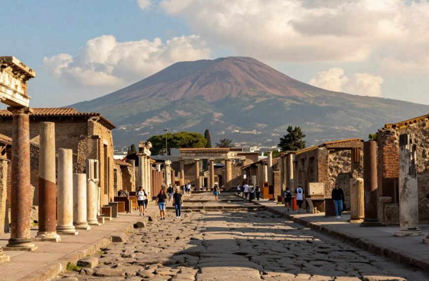 Gdzie leżą Pompeje