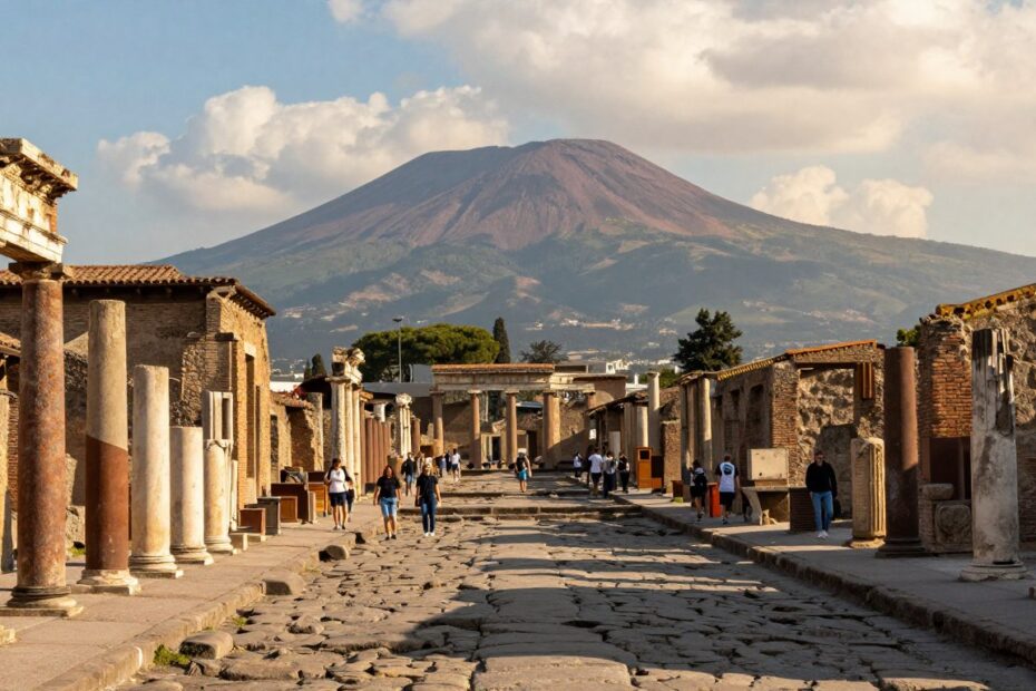 Gdzie leżą Pompeje