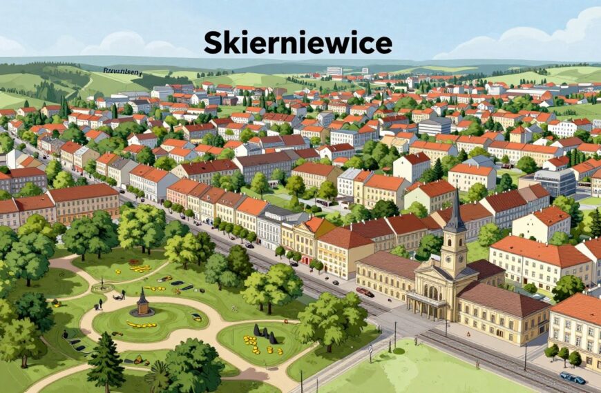 Gdzie leżą Skierniewice
