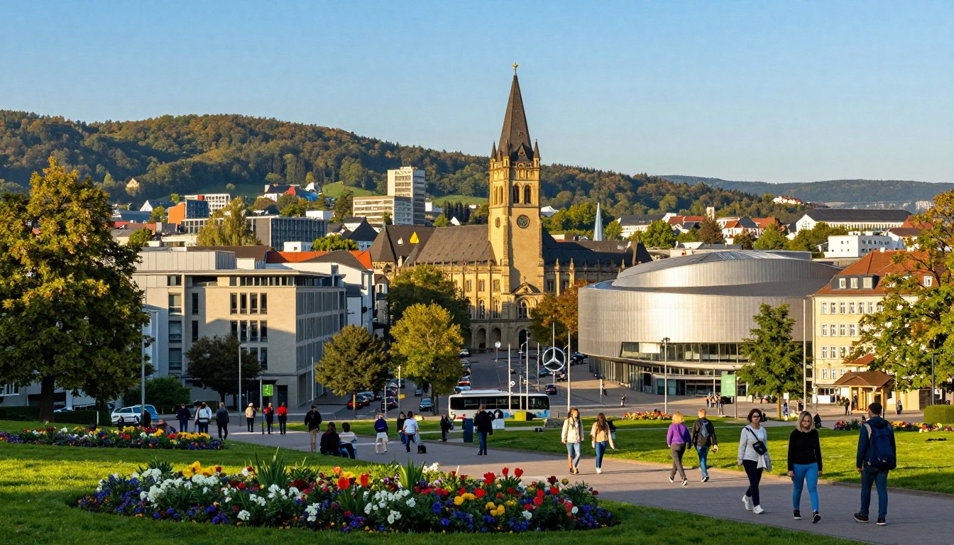 Gdzie leży Stuttgart