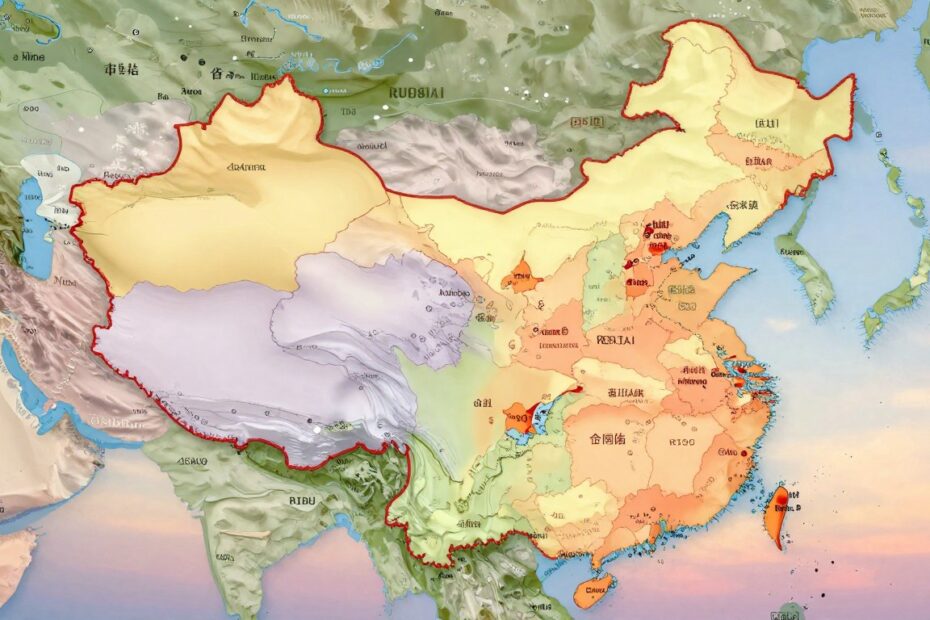 Z kim graniczą Chiny
