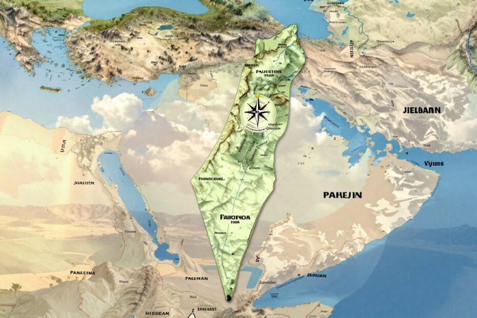 Z kim graniczy Izrael
