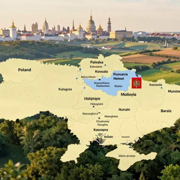 Z kim graniczy Ukraina? Państwa sąsiadujące i położenie na mapie