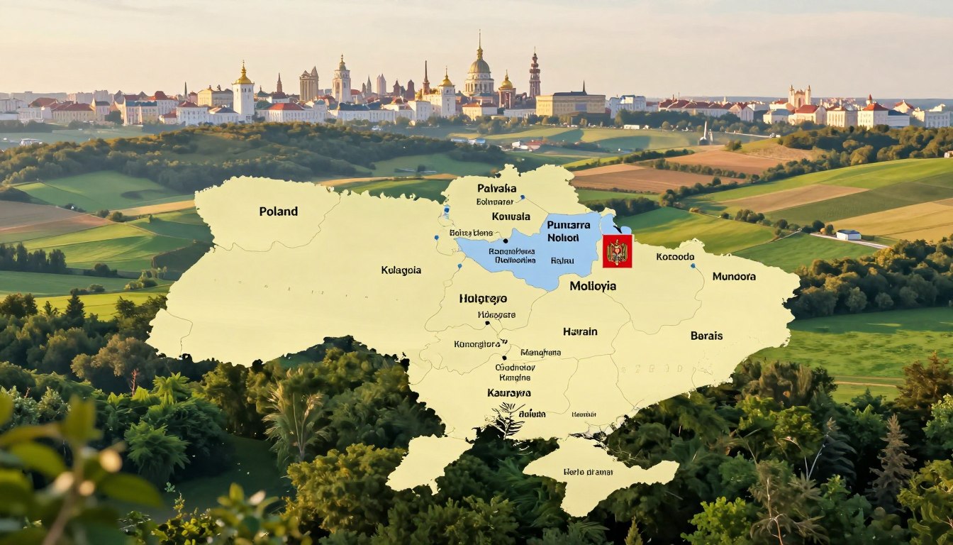 Z kim graniczy Ukraina