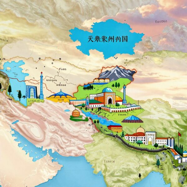 Z kim graniczy Uzbekistan? Sąsiednie kraje Azji Centralnej
