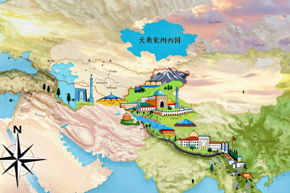Z kim graniczy Uzbekistan