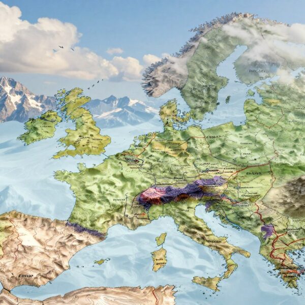 Gdzie leżą Alpy – przez jakie państwa przebiega największe pasmo Europy?