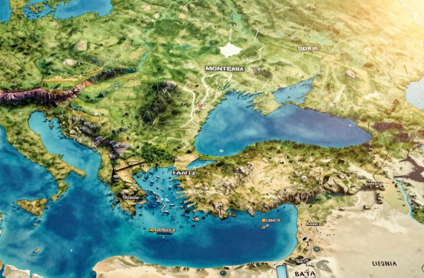 Gdzie leży Albania