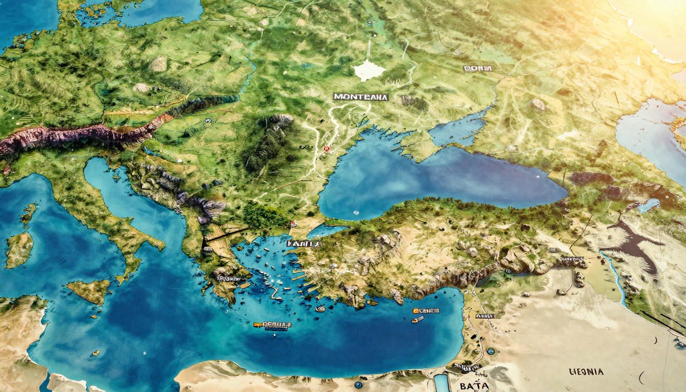 Gdzie leży Albania