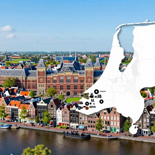 Gdzie leży Amsterdam – gdzie znajduje się stolica Holandii i jak jest położona?