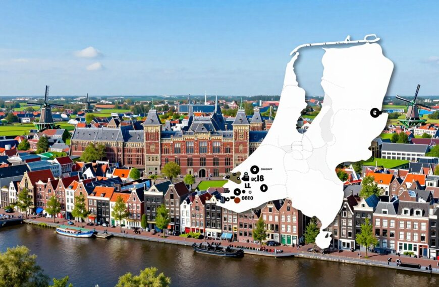 Gdzie leży Amsterdam
