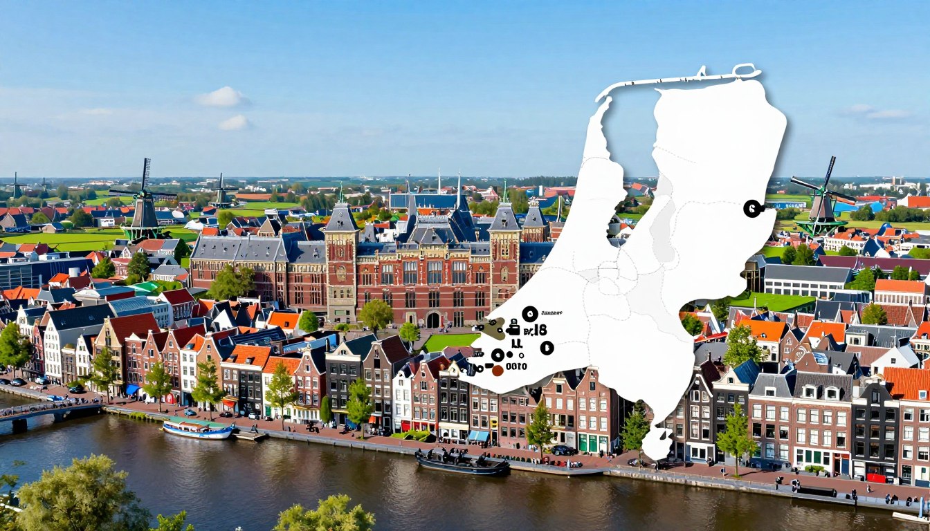 Gdzie leży Amsterdam