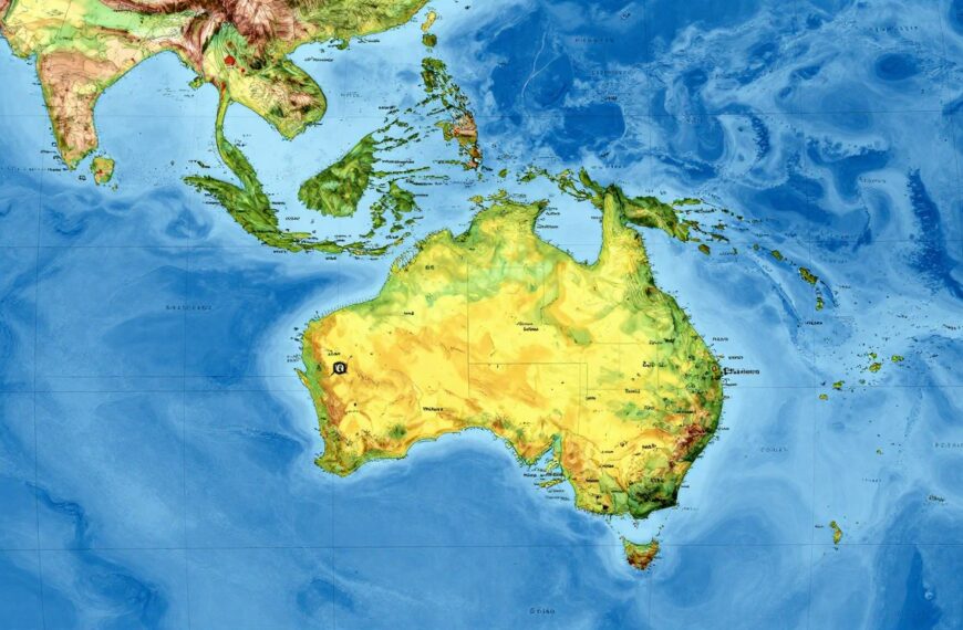 Gdzie leży Australia