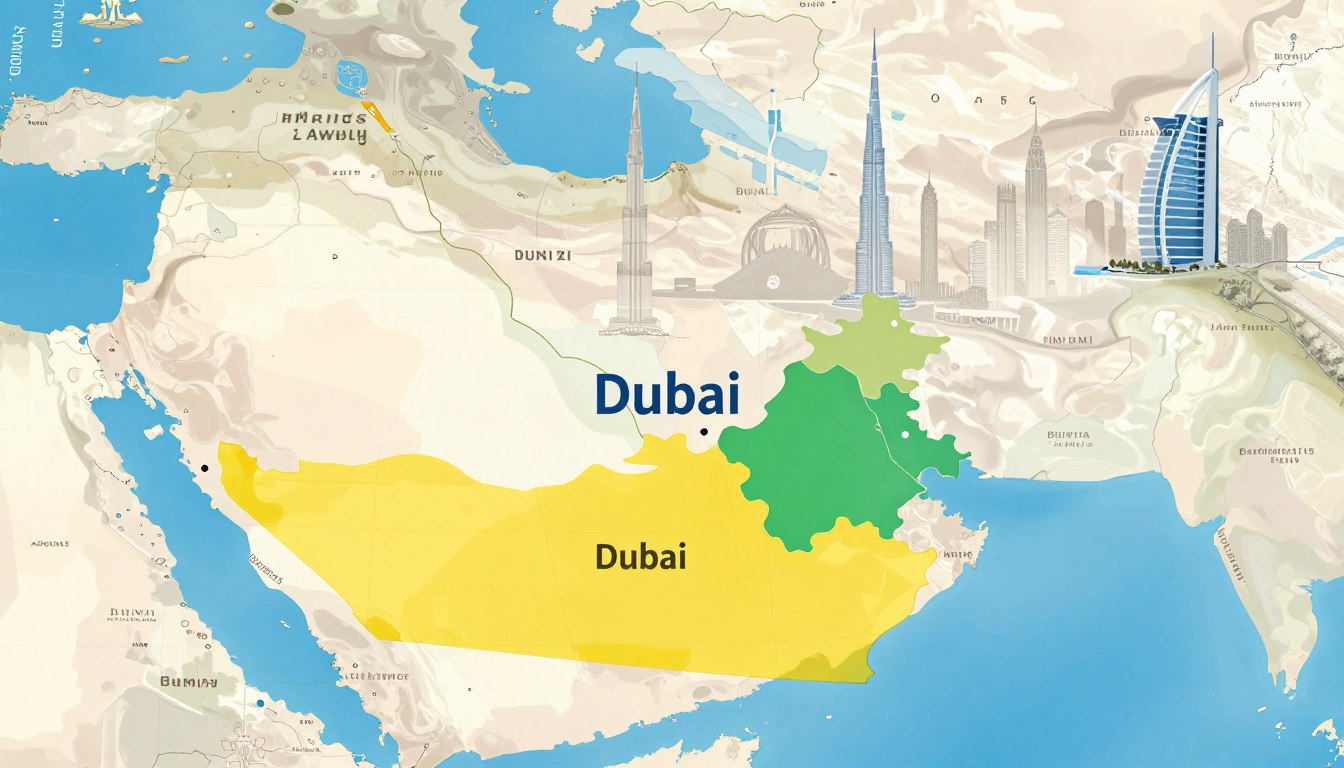 Gdzie leży Dubaj