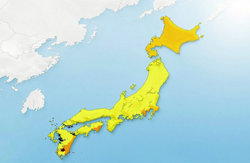 Gdzie leży Japonia