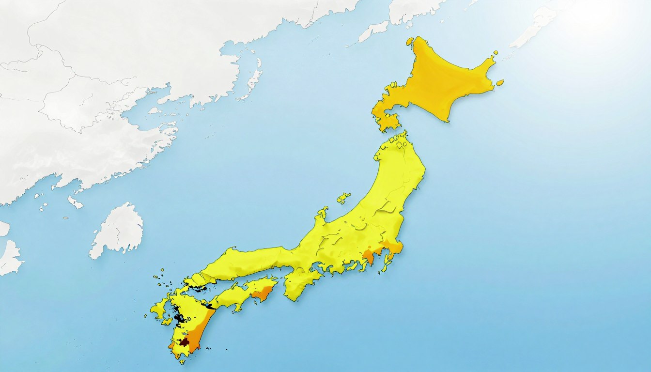 Gdzie leży Japonia