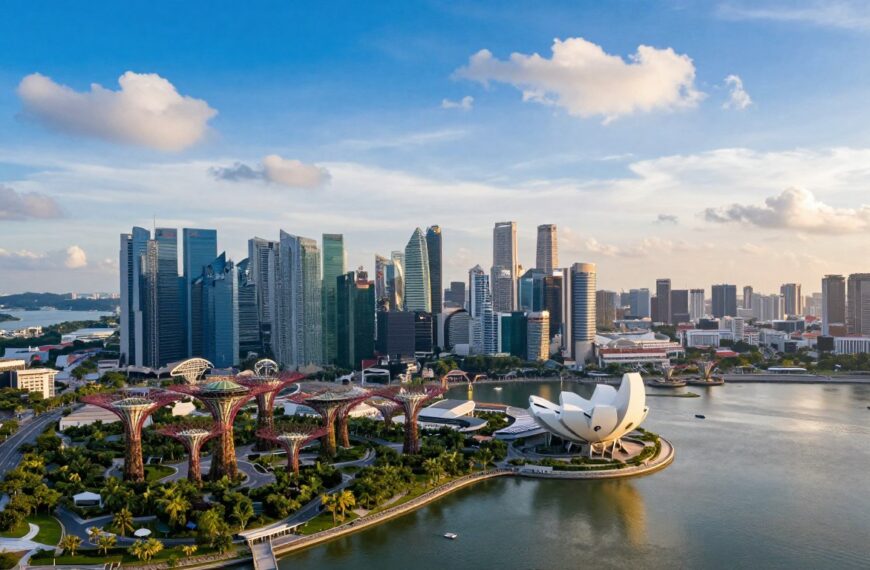 Gdzie leży Singapur – gdzie znajduje się miasto-państwo i z kim graniczy?