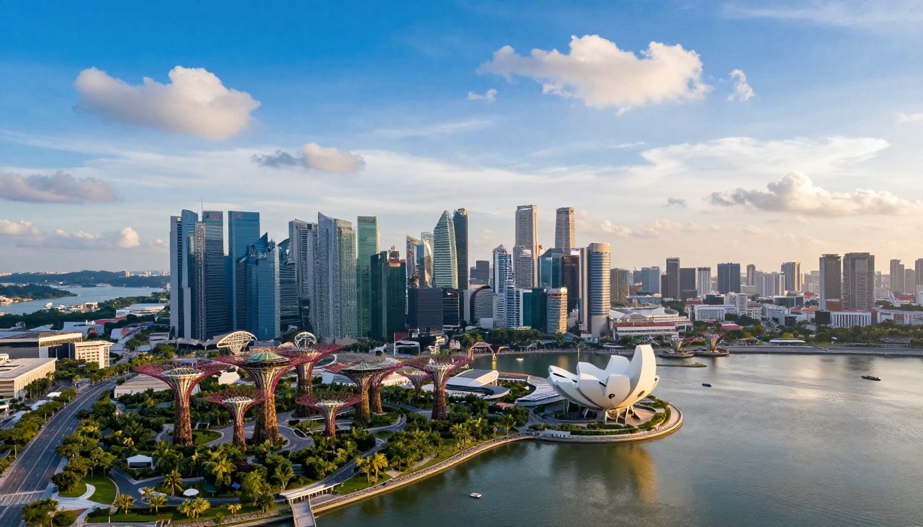 Gdzie leży Singapur