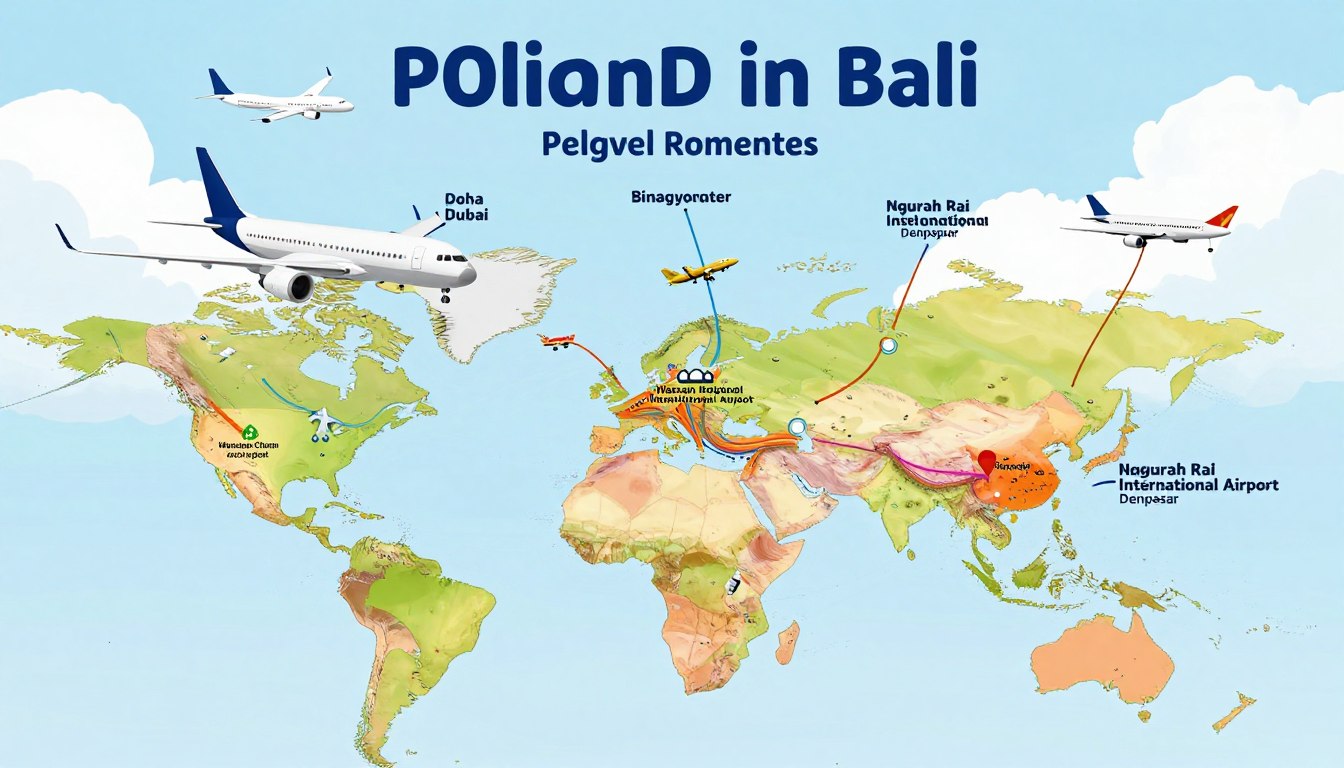 Ile trwa lot na Bali? Ile godzin zajmuje podróż z Polski