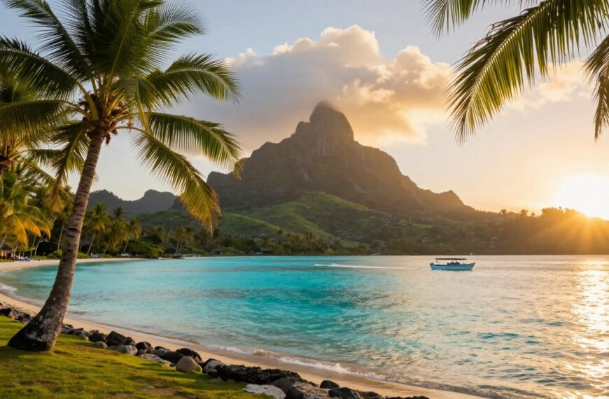 Bora Bora ile trwa lot