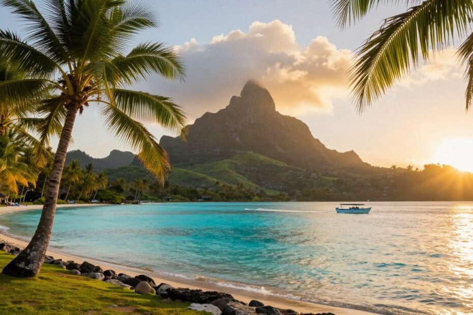 Bora Bora ile trwa lot