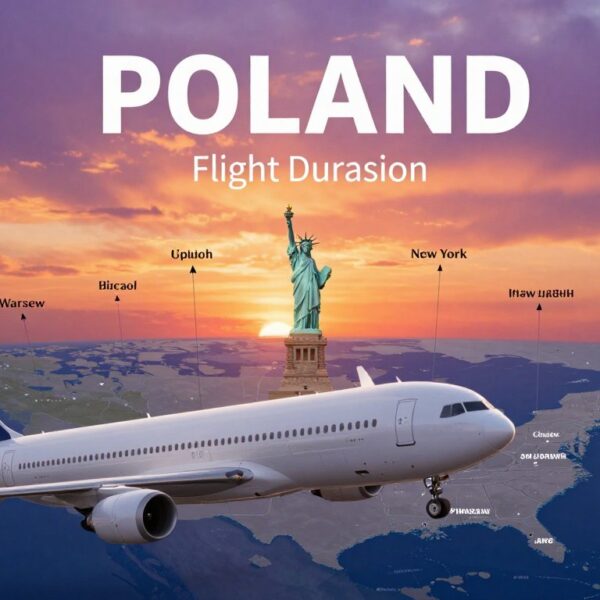 Ile trwa lot do USA? Czas podróży z Polski do najpopularniejszych miast